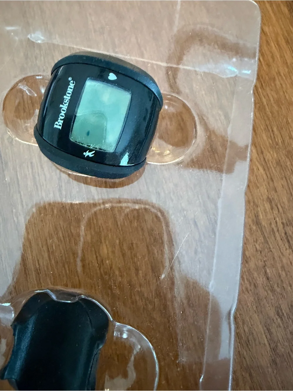 Brookstone Heart Rate Ring - Black - Wearable Heart Rate Monitor